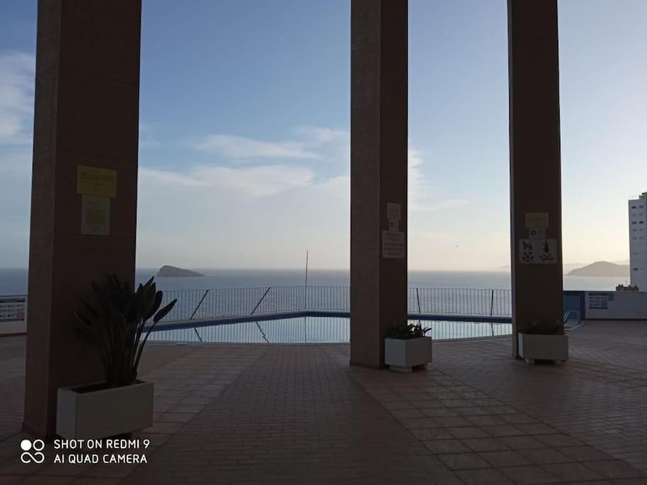 Piso En La Primera Linea Del Mar Con 2 Dormitorios 貝尼多姆 外观 照片
